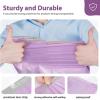 imageFuxury Poly Mailers 145x19quot 400Pcs Bulk Shipping Bags for Clothing Strong Adhesive Shipping Envelopes Waterproof Packaging Mailing Bag for Small Business White PolymailersLight Purple