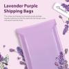 imageFuxury Poly Mailers 145x19quot 400Pcs Bulk Shipping Bags for Clothing Strong Adhesive Shipping Envelopes Waterproof Packaging Mailing Bag for Small Business White PolymailersLight Purple