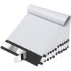 imageFuxury 1000pcs 10x13quot Poly MailersWaterproof Shipping Bags for ClothingStrong Adhesive Shipping Envelopes for Small BusinessSelf Seal Poly Mailer BagsFlexible Mailing Bags WhiteWhite