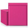 imageFuxury 500 Pack Black Bubble Mailers 85x12quot Bubble Envelopes Usable 85x11 Inch Strong Adhesion Padded Mailer Thick Padded Envelopes Mailers for Small Business Mailing Books Clothes Makeup SuppliesHot Pink