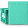imageFuxury 500 Pack Teal Bubble Mailers 85x12quot Medium Opaque Padded Envelopes Strong Adhesion Bubble Mailer Thick Padded Envelopes Mailers for Small Business Mailing Books Clothes Makeup SuppliesTeal