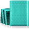 imageFuxury 500 Pack White Bubble Mailers 6x10 Inch Small Bubble Shipping Envelopes0 Thick Bubble Padded Mailer Strong Adhesion Padded Envelopes for Mailing JewelryMakeupTeal