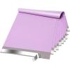 imageFuxury 500 Pcs Poly Mailers 145x19 Inch Bulk Shipping Bags for Clothing Strong Adhesive Shipping Envelopes for Small Business SuppliersWaterproof Mailers Poly Bags Mailing Envelopes TealLight Purple