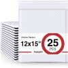 imageFuxury Bubble Mailers 6x10quot 100 Pack Light Pink Padded Envelopes Usable Size 6x9quot Self Seal Mailing Envelopes Bubble Padded Shipping Bags for MailingPackaging Small Business Boutique Bulk 0White