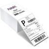 imageFuxury Thermal Labels 4x6 4000 Labels Fanfold Direct Shipping Label with Perforated and Strong Adhesive Mailing Stickers Paper Thermal Printer Sticker for Most Printer Shipping Supplies4x6200 Labels