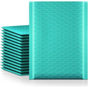 imageFuxury 500 Pack White Bubble Mailers 6x10 Inch Small Bubble Shipping Envelopes0 Thick Bubble Padded Mailer Strong Adhesion Padded Envelopes for Mailing JewelryMakeupTeal