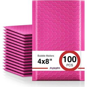 imageFuxury Bubble Mailers 6x10 3000 Pack Black Padded Envelopes Usable Size 6x9quot Thick Mailing Envelopes Bubble Padded Shipping Bags for MailingPackaging Small Business Boutique Bulk 0Pink