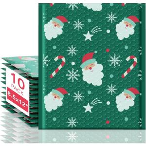 imageFuxury Bubble Mailers 85x12 Inch 40 Pack Halloween Padded Envelopes Usable Size 85x11quot Thick Mailing Envelopes Bubble Opaque Padded Mailers Shipping Bags for Mailing Jewelry Makeup Small Business2Green