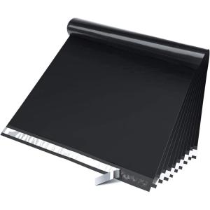 imageFuxury Poly Mailers 10x13 Inch 1200 Pcs Bulk Shipping Bags for Clothing Strong Adhesive Shipping Envelopes for Small Business SuppliersWaterproof Mailers Poly Bags Mailing Envelopes Light PurpleBlack