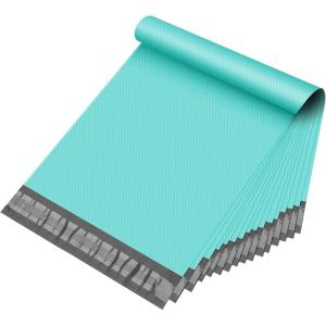 imageFuxury Poly Mailers 6x9quot 1000 PACK Small Shipping Bags Embossed Dots Design Self Adhesive ampamp Durable Mailers Poly Bags Shipping Envelopes for Small Business Packaging Shipping Teal Mailer Bags Bulkteal