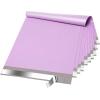 imageFuxury Poly Mailers 12x155 Inch 500 Pcs Bulk Shipping Bags for Clothing Strong Adhesive Shipping Envelopes for Small Business SuppliersWaterproof Mailers Poly Bags Mailing Envelopes PinkLight Purple