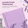 imageFuxury Poly Mailers 12x155 Inch 500 Pcs Bulk Shipping Bags for Clothing Strong Adhesive Shipping Envelopes for Small Business SuppliersWaterproof Mailers Poly Bags Mailing Envelopes PinkLight Purple