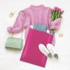 imageFuxury Poly Mailers 12x155 Inch 500 Pcs Bulk Shipping Bags for Clothing Strong Adhesive Shipping Envelopes for Small Business SuppliersWaterproof Mailers Poly Bags Mailing Envelopes PinkRose