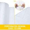 imageFuxury Bubble cushion Wrap Roll Air Bubble Roll 1 Roll 12x36FeetPerforated Every 12Included 10 Fragile Sticker Labels for Packaging Moving Shipping Boxes Supplies