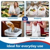 image:imageFuxury Customize Plastic Tshirt Bags 192000 Count 192 Boxes1000 Countbox 2 Pallet Package for Small Business Grocery Take Out To Go Retail Shopping Thank You Bags in BulkWhite