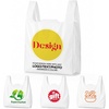 image:imageFuxury Customize Plastic Tshirt Bags 192000 Count 192 Boxes1000 Countbox 2 Pallet Package for Small Business Grocery Take Out To Go Retail Shopping Thank You Bags in BulkWhite