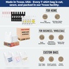 image:imageFuxury Customize Plastic Tshirt Bags 192000 Count 192 Boxes1000 Countbox 2 Pallet Package for Small Business Grocery Take Out To Go Retail Shopping Thank You Bags in BulkWhite