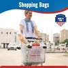 image:imageFuxury Customize Plastic Tshirt Bags 192000 Count 192 Boxes1000 Countbox 2 Pallet Package for Small Business Grocery Take Out To Go Retail Shopping Thank You Bags in BulkWhite