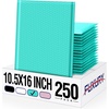 image:imageFuxury 12x15 Bubble Mailers 40 Pack Light Pink Padded Envelopes Large Shipping Envelopes for Clothing Books Gifts Self Seal Waterproof Opaque Thick Mailers for Small BusinessTeal