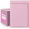 image:imageFuxury 12x15 Bubble Mailers 40 Pack Light Pink Padded Envelopes Large Shipping Envelopes for Clothing Books Gifts Self Seal Waterproof Opaque Thick Mailers for Small BusinessLight Pink