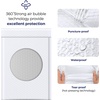 image:imageFuxury 12x15 Bubble Mailers 40 Pack Light Pink Padded Envelopes Large Shipping Envelopes for Clothing Books Gifts Self Seal Waterproof Opaque Thick Mailers for Small BusinessWhite