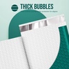 image:imageFuxury 12x15 Bubble Mailers 40 Pack Light Pink Padded Envelopes Large Shipping Envelopes for Clothing Books Gifts Self Seal Waterproof Opaque Thick Mailers for Small BusinessForest Green