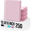 image:imageFuxury 12x15 Bubble Mailers 40 Pack Light Pink Padded Envelopes Large Shipping Envelopes for Clothing Books Gifts Self Seal Waterproof Opaque Thick Mailers for Small BusinessLight Pink