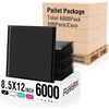 image:imageFuxury 12x15 Bubble Mailers 40 Pack Light Pink Padded Envelopes Large Shipping Envelopes for Clothing Books Gifts Self Seal Waterproof Opaque Thick Mailers for Small BusinessBlack