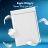 image:imageFuxury 12x15 Bubble Mailers 40 Pack Light Pink Padded Envelopes Large Shipping Envelopes for Clothing Books Gifts Self Seal Waterproof Opaque Thick Mailers for Small BusinessWhite