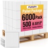 image:imageFuxury 12x15 Bubble Mailers 40 Pack Light Pink Padded Envelopes Large Shipping Envelopes for Clothing Books Gifts Self Seal Waterproof Opaque Thick Mailers for Small BusinessWhite