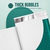 image:imageFuxury 12x15 Bubble Mailers 40 Pack Light Pink Padded Envelopes Large Shipping Envelopes for Clothing Books Gifts Self Seal Waterproof Opaque Thick Mailers for Small BusinessForest Green