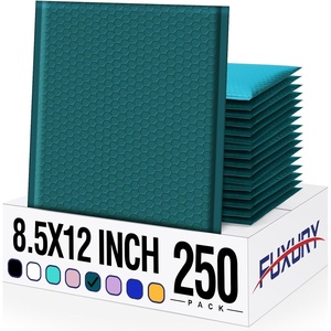 image:imageFuxury 12x15 Bubble Mailers 40 Pack Light Pink Padded Envelopes Large Shipping Envelopes for Clothing Books Gifts Self Seal Waterproof Opaque Thick Mailers for Small BusinessForest Green
